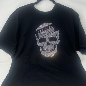 Black Skull Graphic Tee